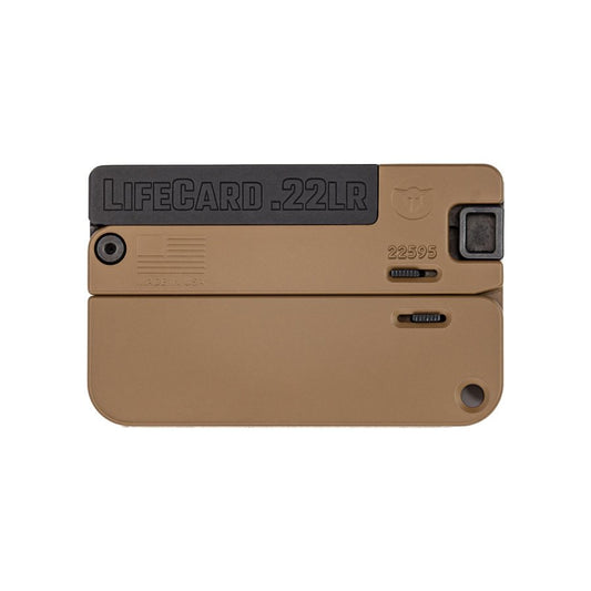 Trailblazer Firearms Lifecard Poly 22lr Black/brown